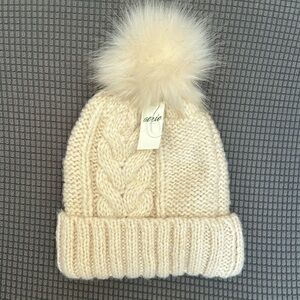 Aerie knit hat One Size - Cream